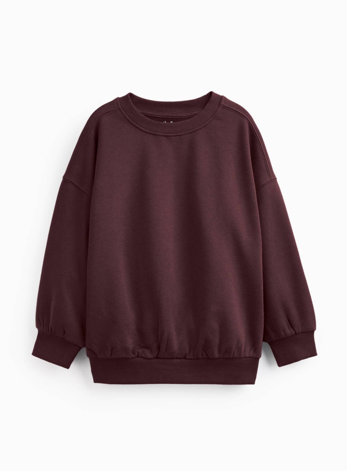 Dark Red Crew Neck Sweatshirt 8 years - Image 1